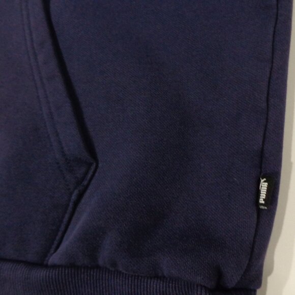 Puma Men's Sweater Navy Blue Casual Pullover Hoodie Sweatshirt Size L - Picture 7 of 8